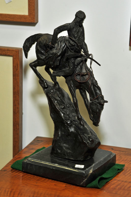 REMINGTON BRONZE RECAST. ''Mountain