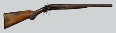 Remington side-by-side shotgun, .