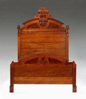 Renaisance Revival walnut and