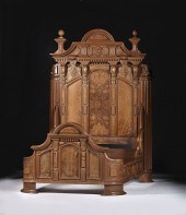 Renaissance Revival Bed and Dr