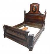 RENAISSANCE REVIVAL BED WITH O