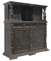 RENAISSANCE REVIVAL CARVED &AM