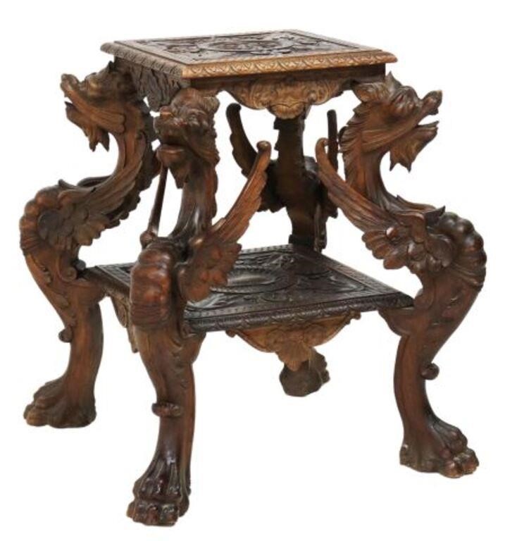 RENAISSANCE REVIVAL CARVED