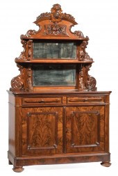 RENAISSANCE REVIVAL CARVED MAH