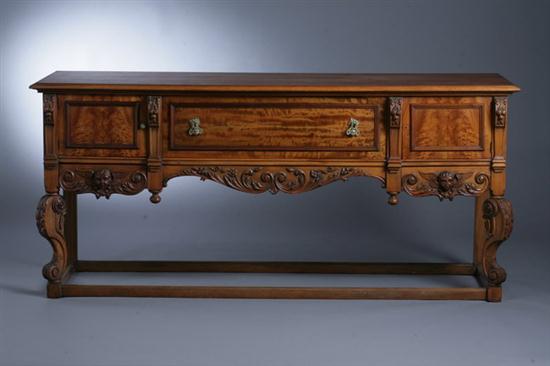 RENAISSANCE REVIVAL CARVED MAHOGANY