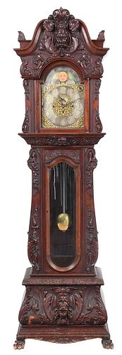 RENAISSANCE REVIVAL CARVED MAHOGANY