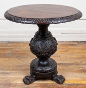 RENAISSANCE REVIVAL CARVED OAK