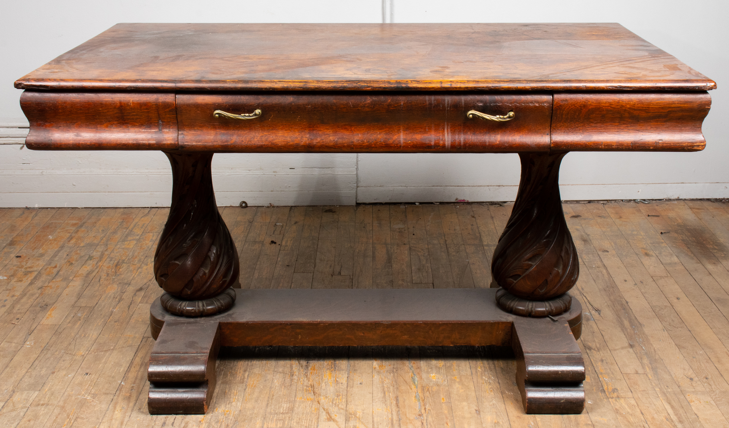 RENAISSANCE REVIVAL CARVED OAK