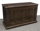 RENAISSANCE REVIVAL CARVED OAK