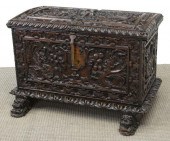 RENAISSANCE REVIVAL CARVED OAK