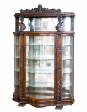 RENAISSANCE REVIVAL CARVED OAK