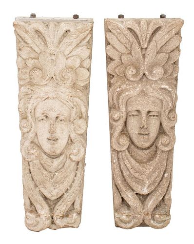 RENAISSANCE REVIVAL CARVED STONE