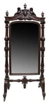 RENAISSANCE REVIVAL CARVED WAL
