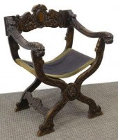 RENAISSANCE REVIVAL CARVED WAL