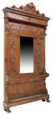 RENAISSANCE REVIVAL CARVED WAL