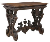 RENAISSANCE REVIVAL CARVED WAL