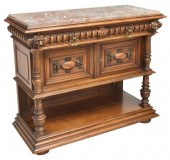 RENAISSANCE REVIVAL CARVED WAL