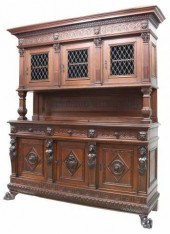 RENAISSANCE REVIVAL CARVED WAL