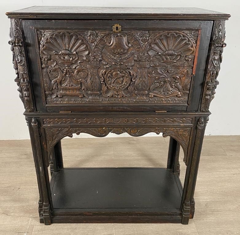RENAISSANCE REVIVAL DROP FRONT