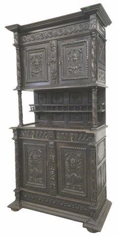 RENAISSANCE REVIVAL EBONIZED OAK