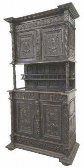 RENAISSANCE REVIVAL EBONIZED O