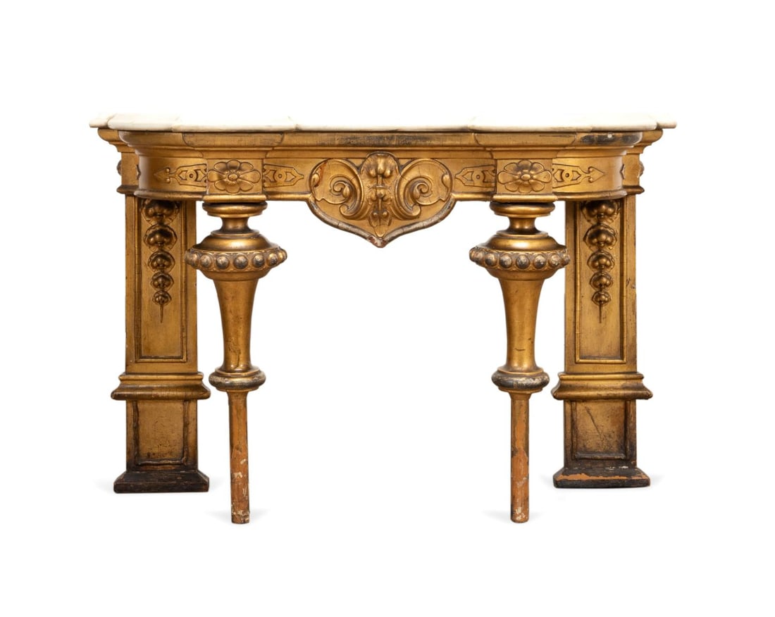 RENAISSANCE REVIVAL GILTWOOD PIER