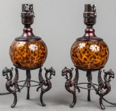 RENAISSANCE REVIVAL GLASS TABL