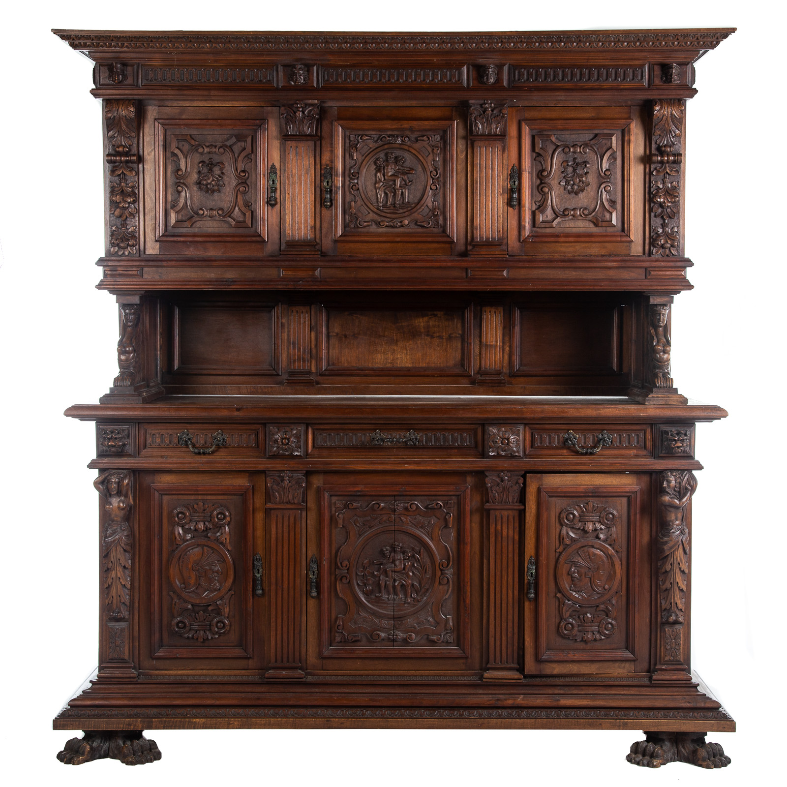 RENAISSANCE REVIVAL MAHOGANY