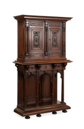 RENAISSANCE REVIVAL MAHOGANY C