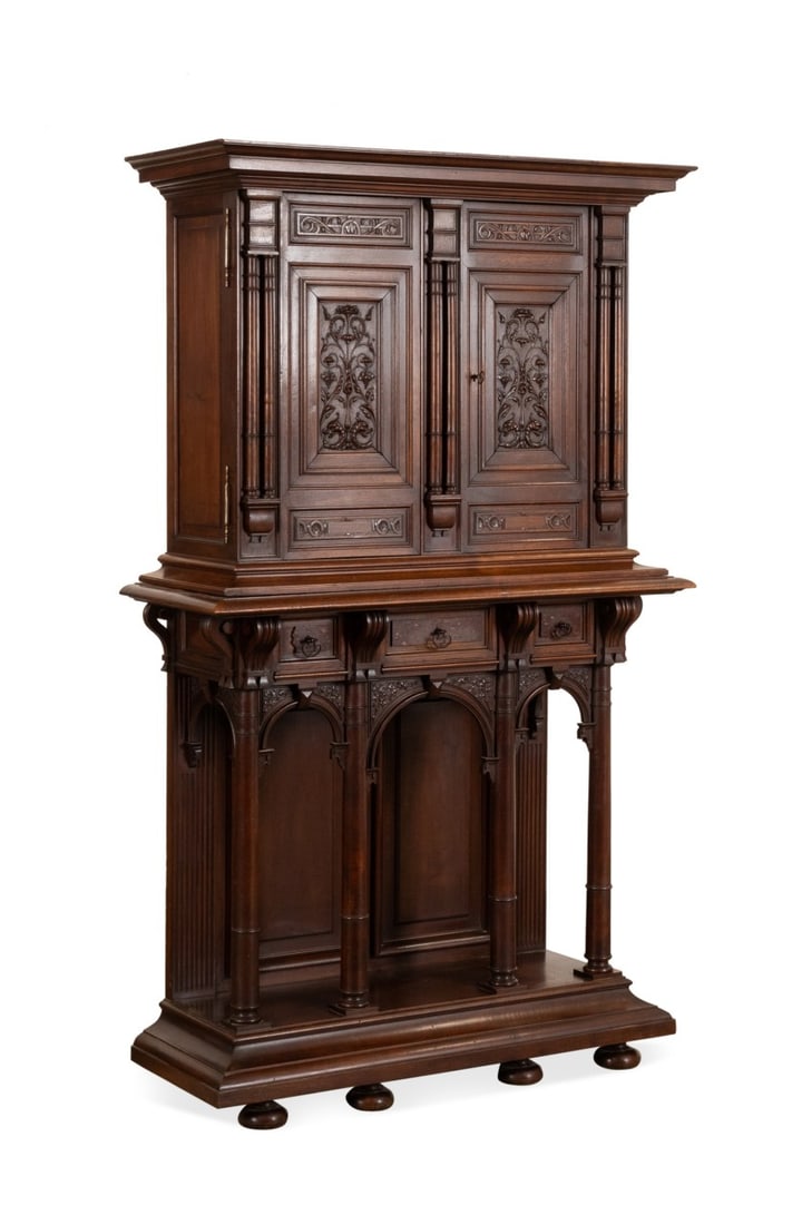 RENAISSANCE REVIVAL MAHOGANY