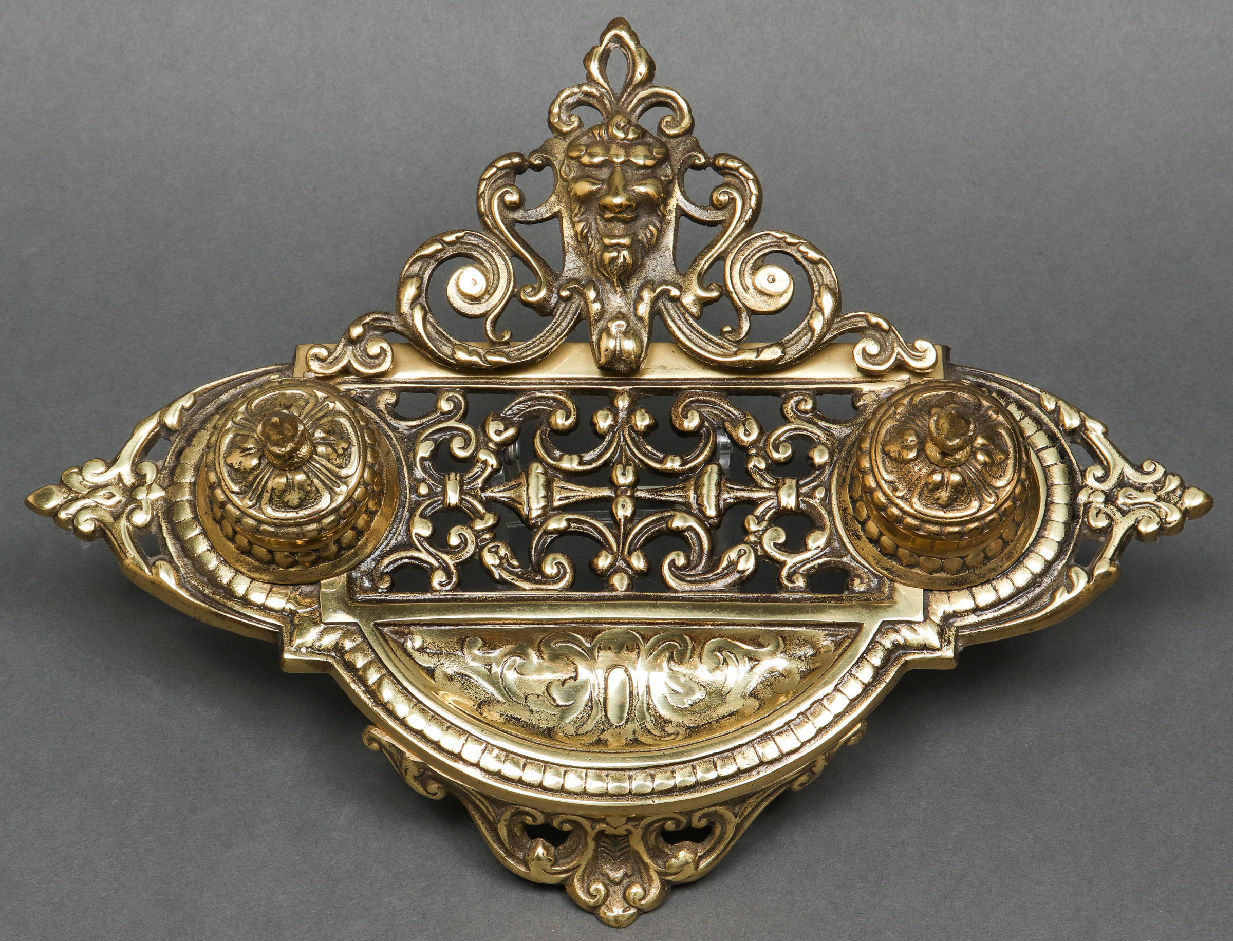 RENAISSANCE REVIVAL MANNER BRASS