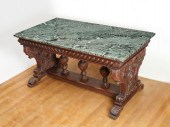RENAISSANCE REVIVAL MARBLE TOP