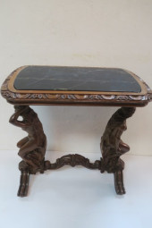 RENAISSANCE REVIVAL MARBLE TOP