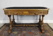 RENAISSANCE REVIVAL OAK LIBRAR
