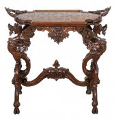 RENAISSANCE REVIVAL OAK TRAY T