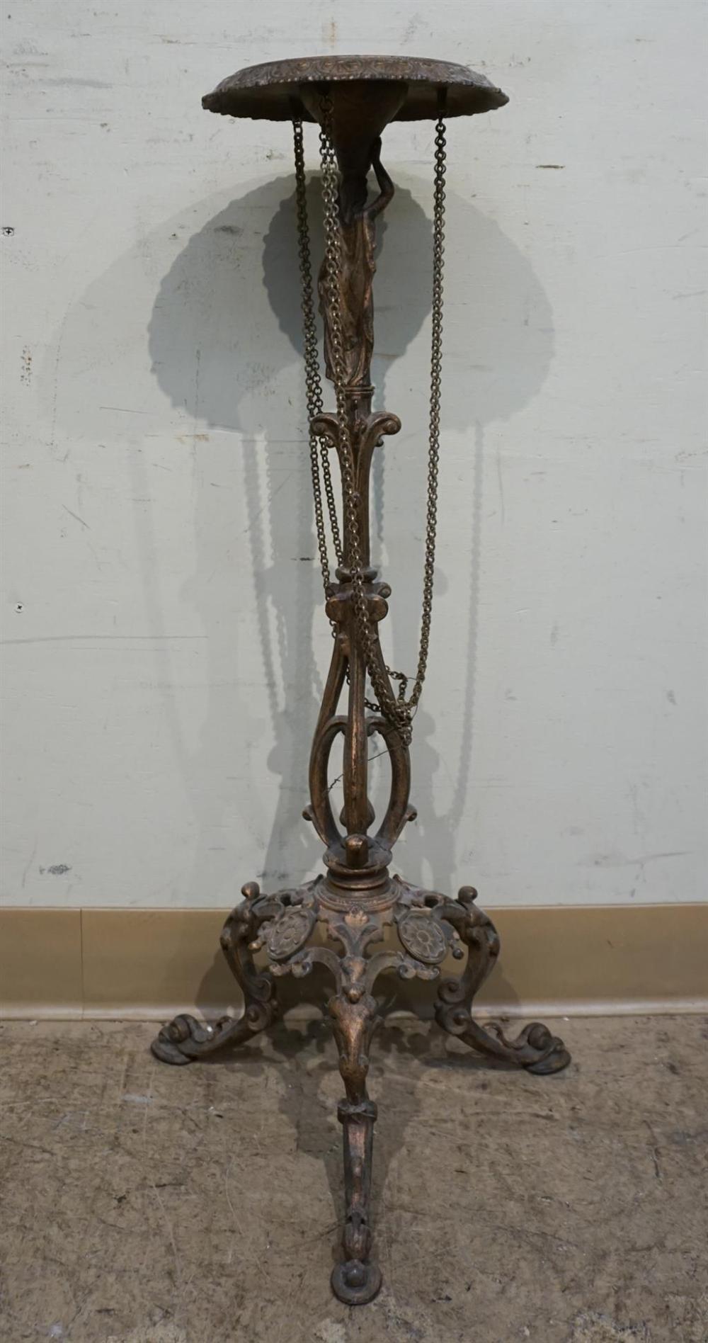 RENAISSANCE REVIVAL STYLE PATINATED