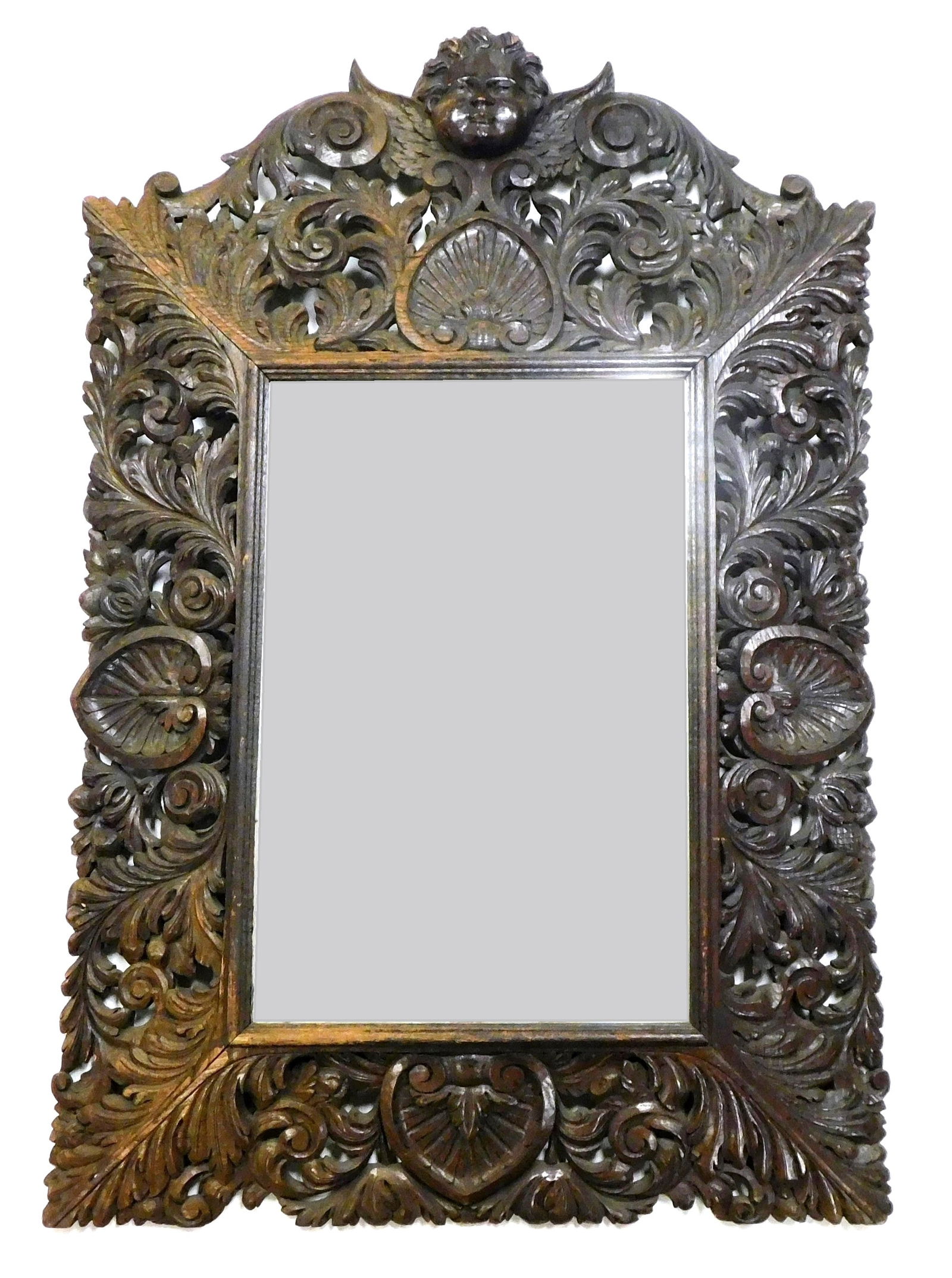 RENAISSANCE REVIVAL WALL MIRROR