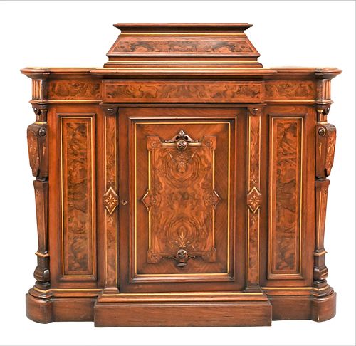 RENAISSANCE REVIVAL WALNUT AND BURL
