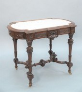 RENAISSANCE REVIVAL WALNUT AND