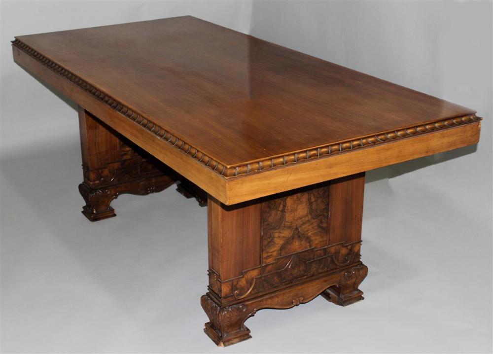 RENAISSANCE REVIVAL WALNUT DINING