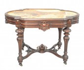 RENAISSANCE REVIVAL WALNUT TAB