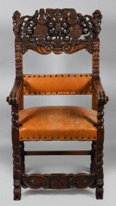 RENAISSANCE REVIVAL WALNUT THR