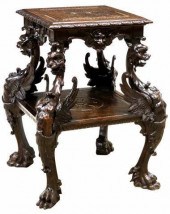 RENAISSANCE REVIVAL WELL-CARVE