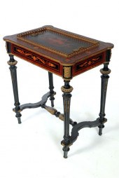 RENAISSANCE REVIVAL WORK TABLE