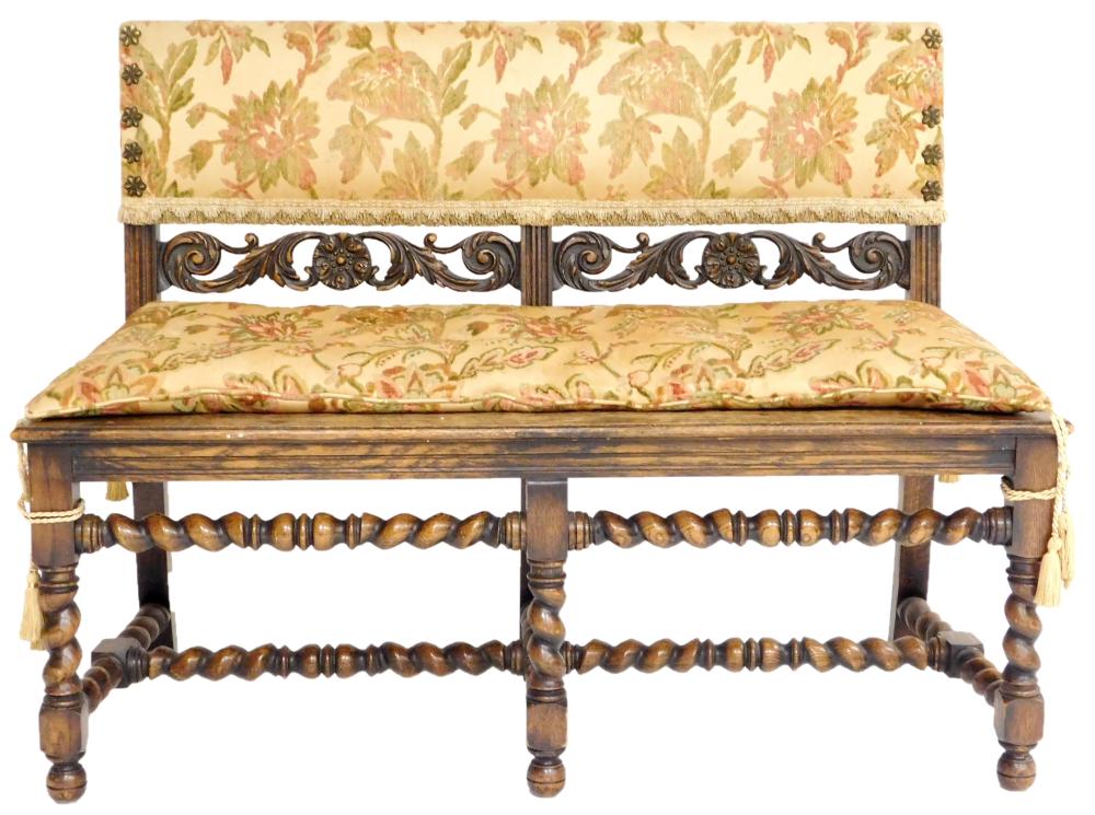 RENAISSANCE STYLE BENCH WITH