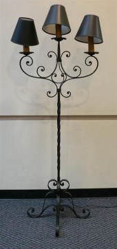 RENAISSANCE STYLE BLACK PAINTE