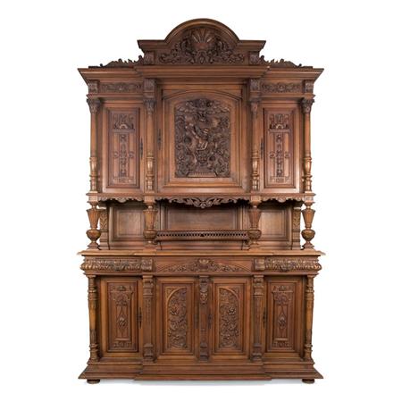 Renaissance Style Carved Mahogany
