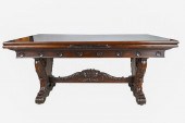 RENAISSANCE-STYLE CARVED WALNU