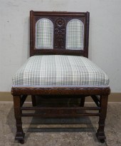 RENAISSANCE STYLE CARVED WALNU