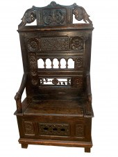 RENAISSANCE STYLE FRENCH OAK H
